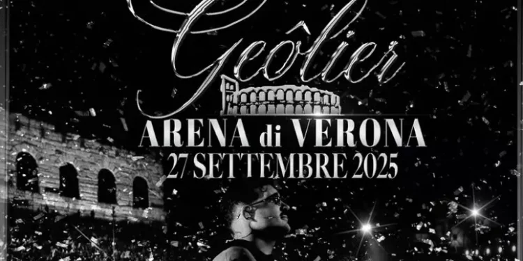 Geolier debutta all’Arena e chiude a Verona il tour 2025