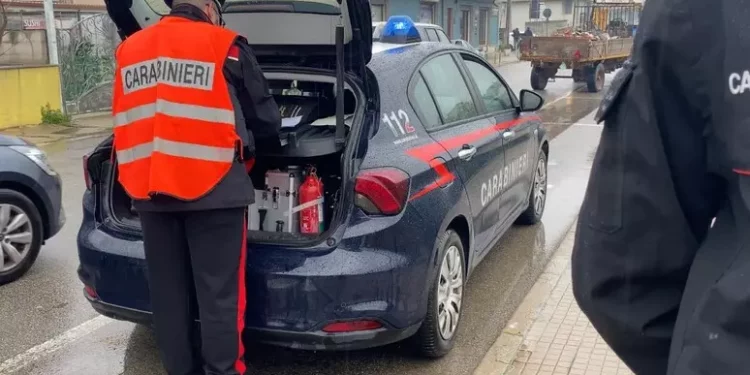 Attentati Siniscola, controlli e perquisizioni dei carabinieri