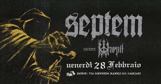 Gli spezzini Septem in concerto a Cagliari il 28 febbraio