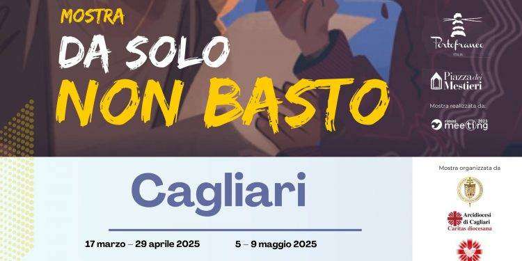 Cagliari, inaugurazione della mostra “Da solo non basto”