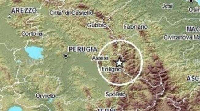 Perugia, terremoto di magnitudo 3.5: “Un boato nella notte”. Chiuse le scuole