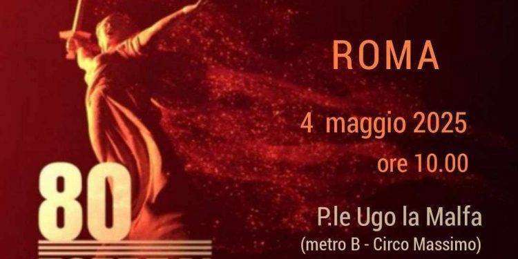 80 anni della vittoria sul nazismo, la comunità russa si ritrova a Roma il 4 maggio