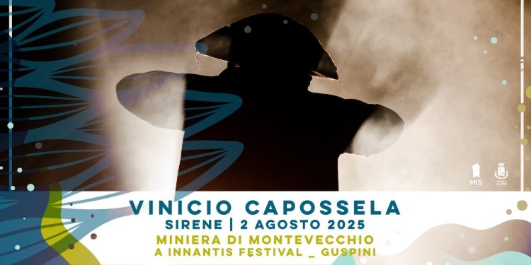 Vinicio Capossela ad A Innantis! – La Miniera di Montevecchio a Guspini ospiterà il nuovo spettacolo del cantautore