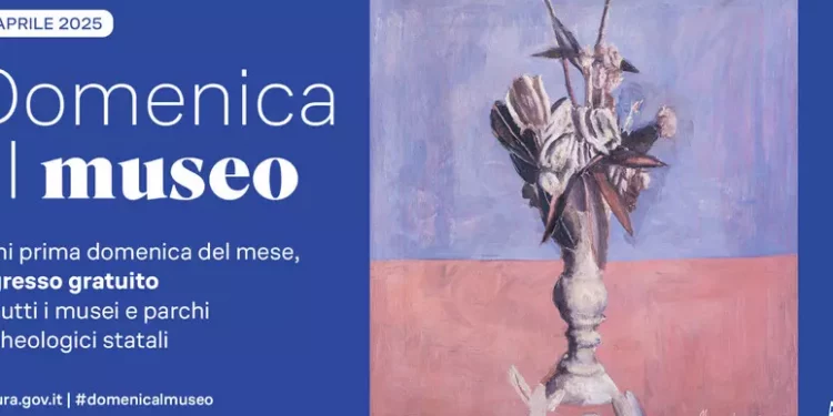 Torna #domenicalmuseo, ingresso gratis in musei e parchi statali