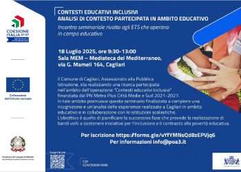 Seminario per tutti gli Enti del terzo settore impegnati in campo educativo alla MEM di Cagliari