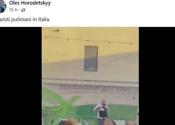 L’ucraino Oles Horodetskyy accusa di nazismo un giornalista ma se lo si dice a lui si offende