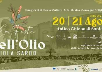 Riola Sardo: il 20 e il 21 agosto due giornate di degustazioni, incontri e musica per celebrare l’eccellenza dell’olio del Sinis