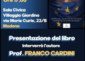 Modena, il primo novembre presentazione del libro di Cardini “Grazie Islam”