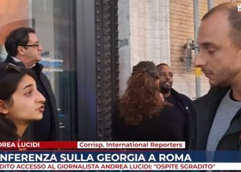 Andrea Lucidi, accesso impedito ad una conferenza sulla Georgia, in Italia è in discussione la democrazia