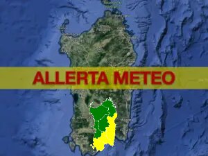 Allerta meteo in Sardegna, rischio rovesci e temporali