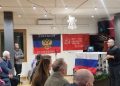 Sala piena e grande interesse per la proiezione del docufilm di Russia Today Biolab, a Sassuolo