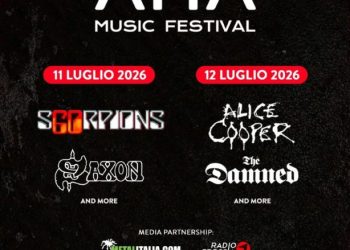Scorpions, Alice Cooper, Saxon e The Damned: confermati ad AMA Music Festival 2026